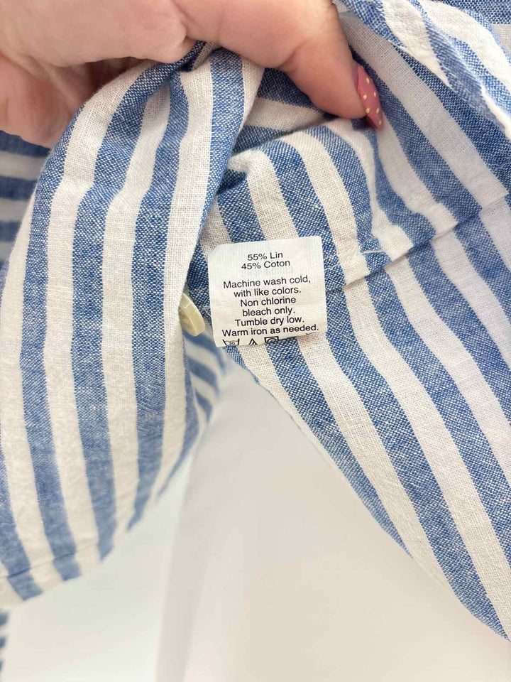 Size XS J Crew Blue Shirt