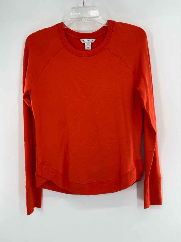 Size XS Athleta Orange Shirt