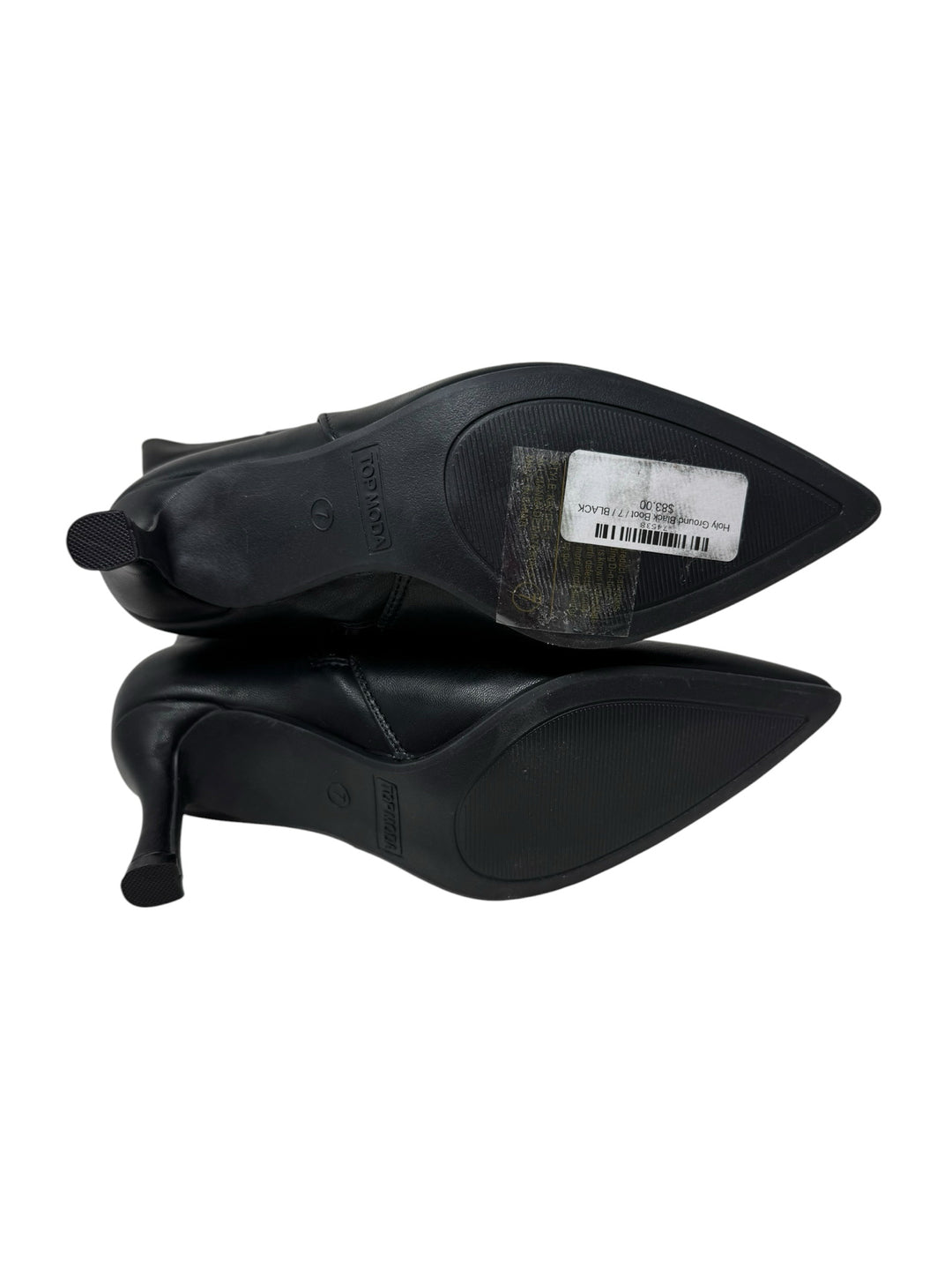 Shoe Size 7 Black Boots