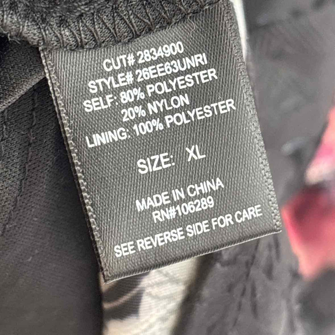Size XL Black Dress