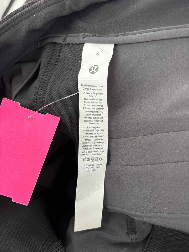 Size 8 Lululemon Black Pants
