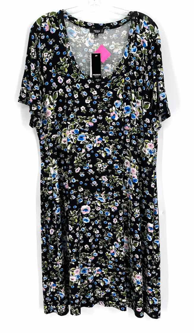 Size 2X PREMISE Black Dress