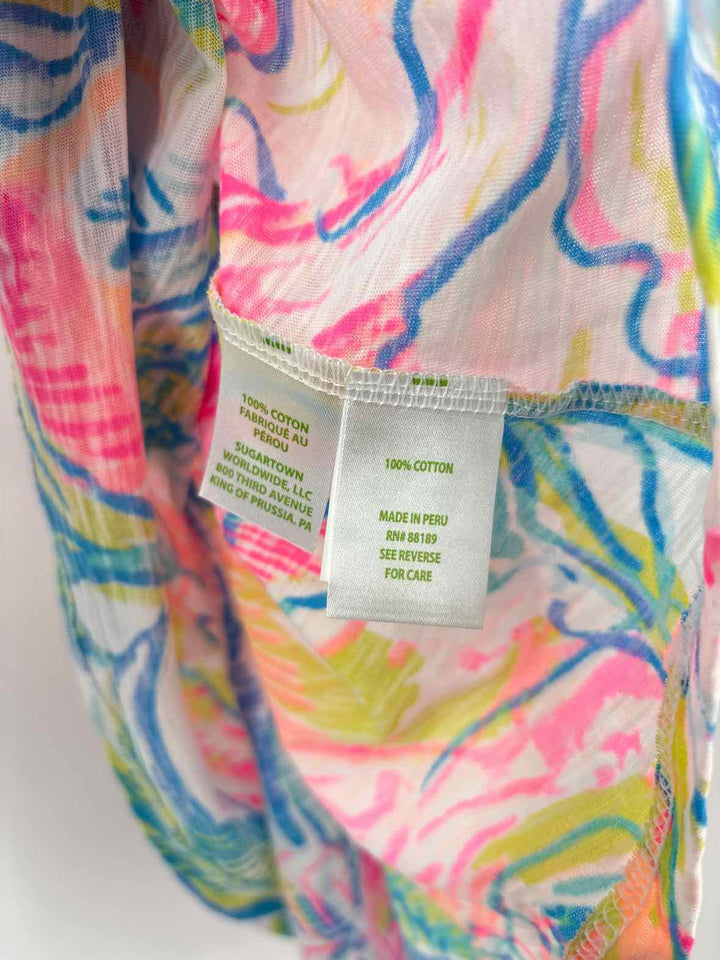 Size M Lilly Pulitzer Multi-Color Shirt