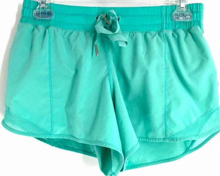 Size 8 Lululemon Green Shorts