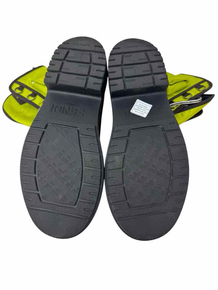 Shoe Size 4 Fendi Lime Green Luxury - Boots