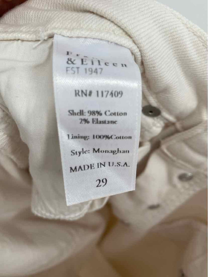 Size 29 FRANK & EILEEN Beige Pants
