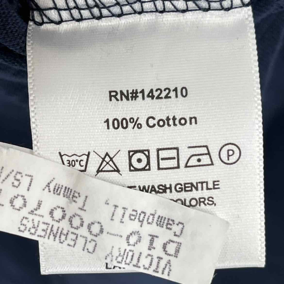 Size L Navy Cotton Shirt