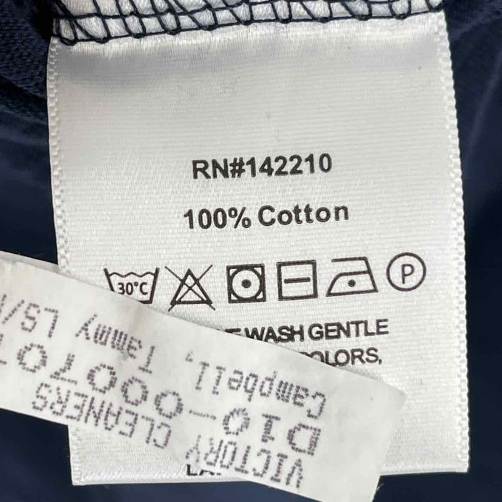 Size L Navy Cotton Shirt