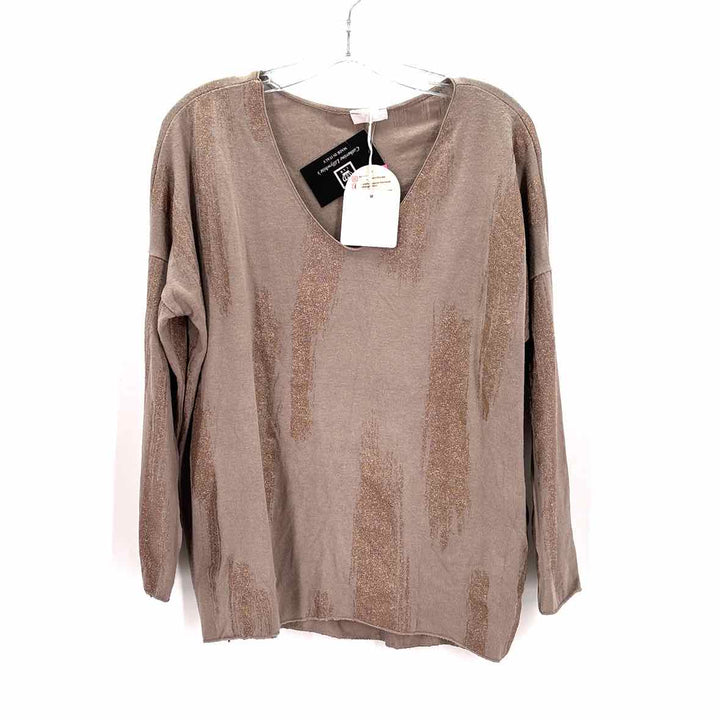 Size One Size Gray Sweater