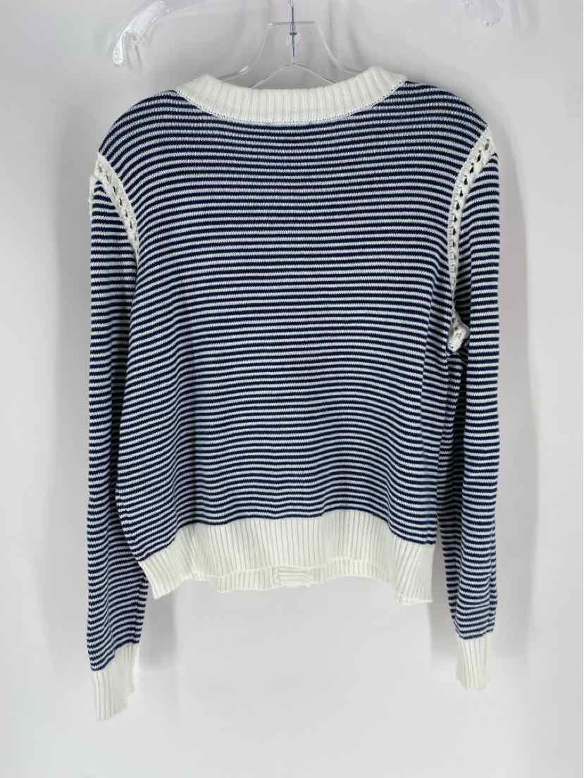 Size L TRIBAL Navy Print Sweater
