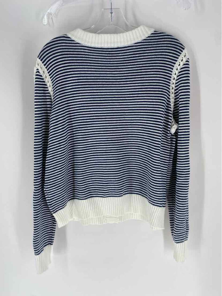 Size L TRIBAL Navy Print Sweater