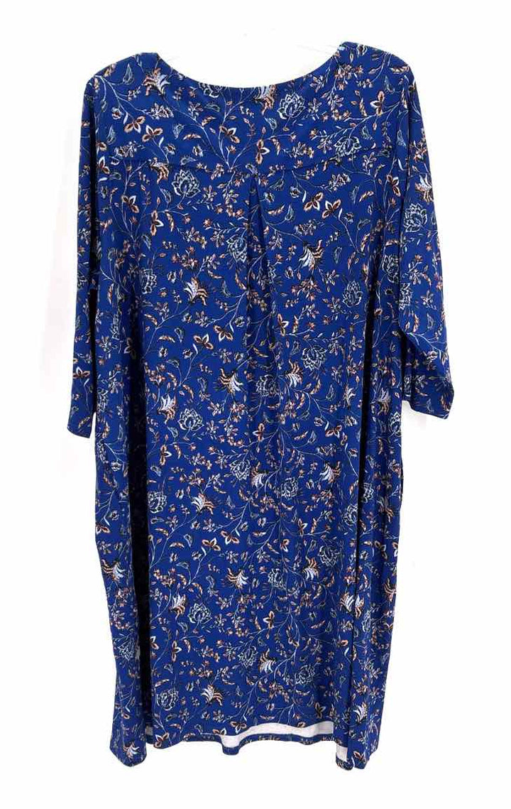 Size 2X J JILL Royal Blue Dress