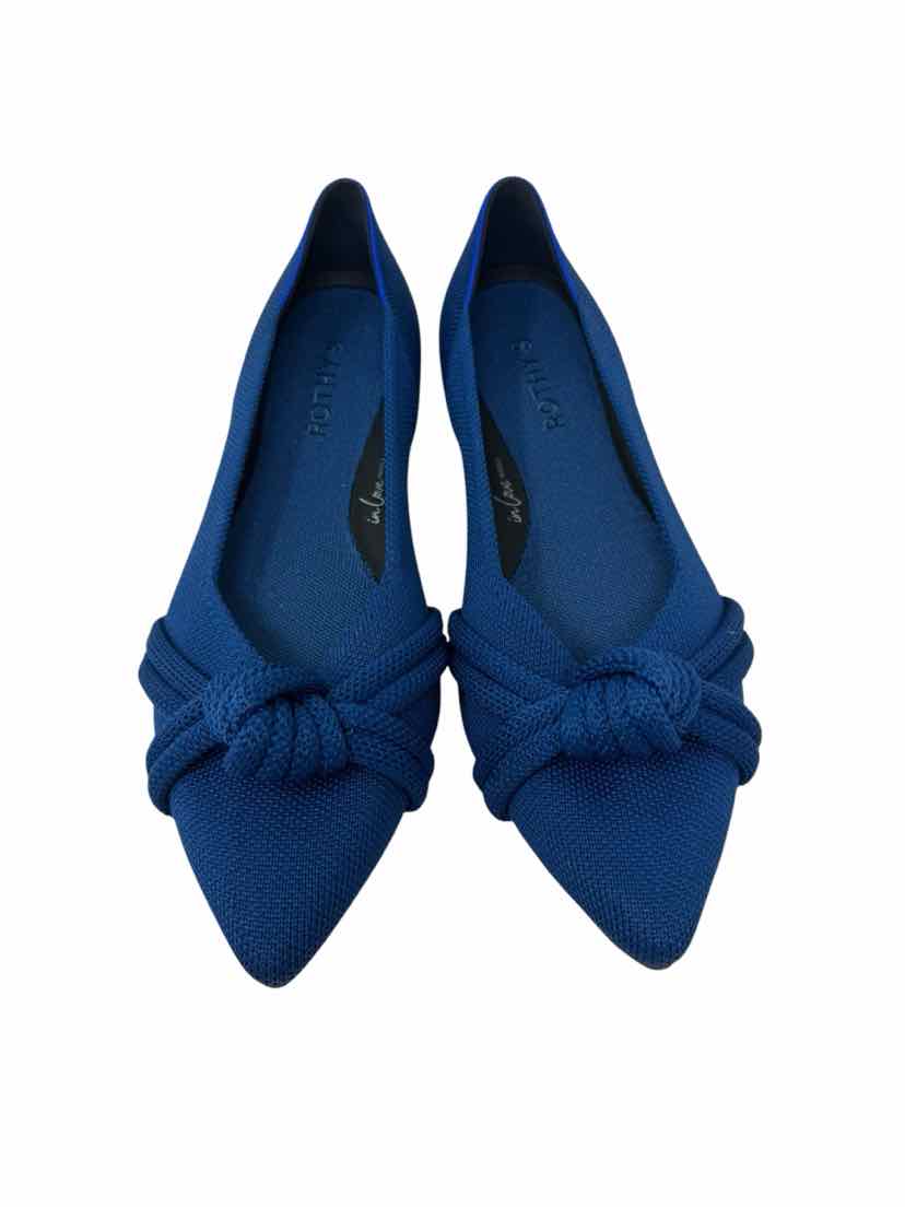 Shoe Size 9 ROTHY'S Navy Knit Flats