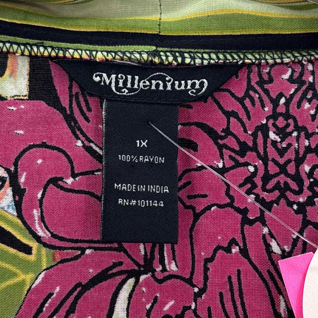Size 1X Multi-Color Cardigan