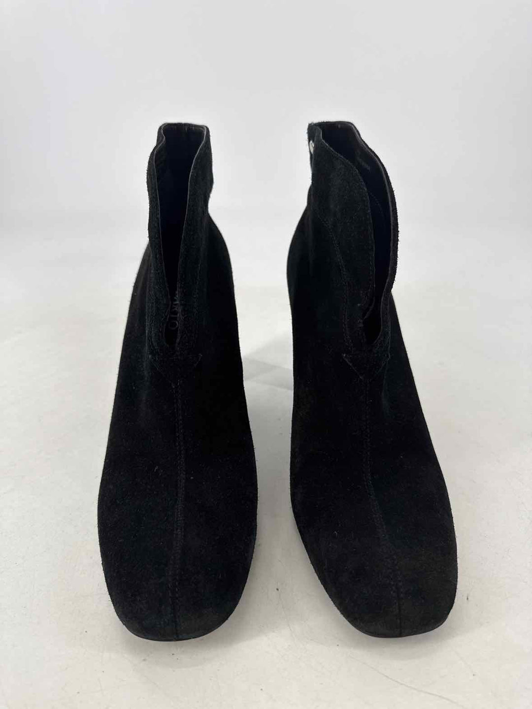 Shoe Size 8 FRANCO SARTO Black Suede Boots