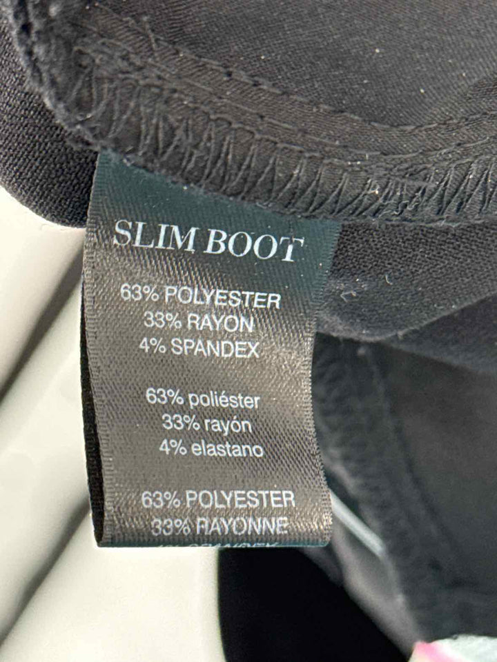 Size 10 White House Black Market Black Pants