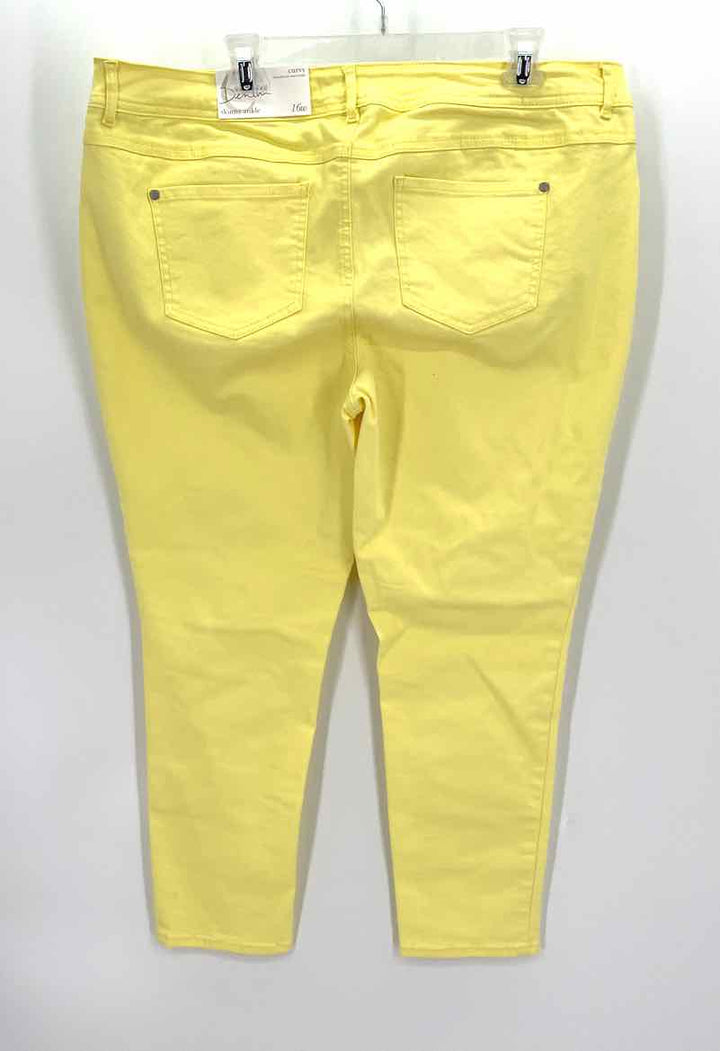 Size 16 CATO Yellow Jeans