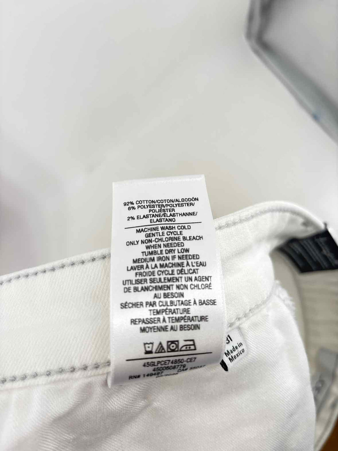 Size 31 JOES White Shorts