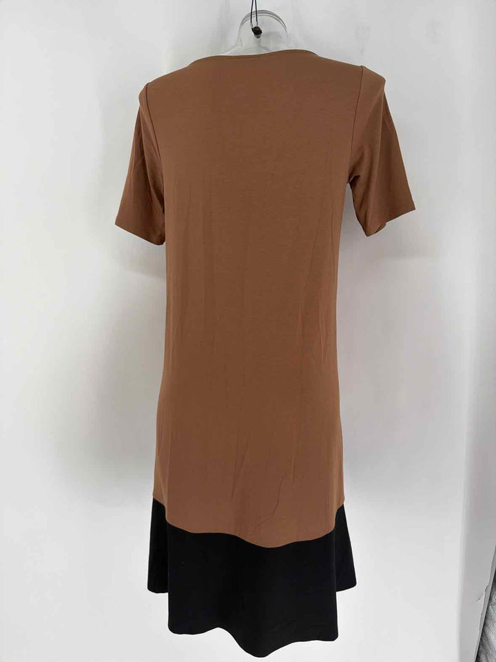 Size S J JILL Tan Cotton Dress