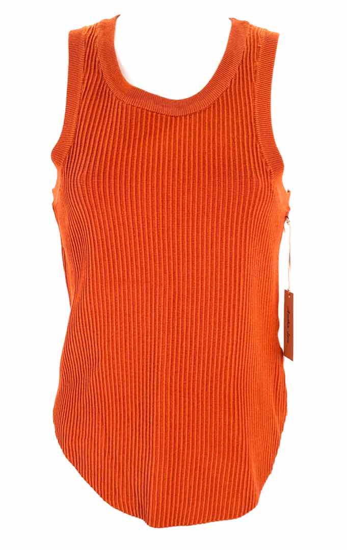 Size L Orange Knit Shirt