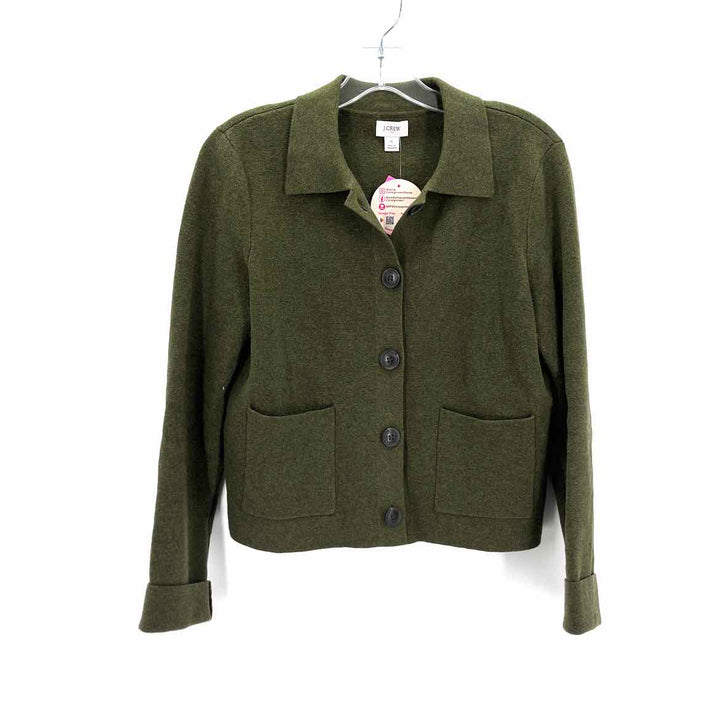 Size S J Crew Olive Sweater