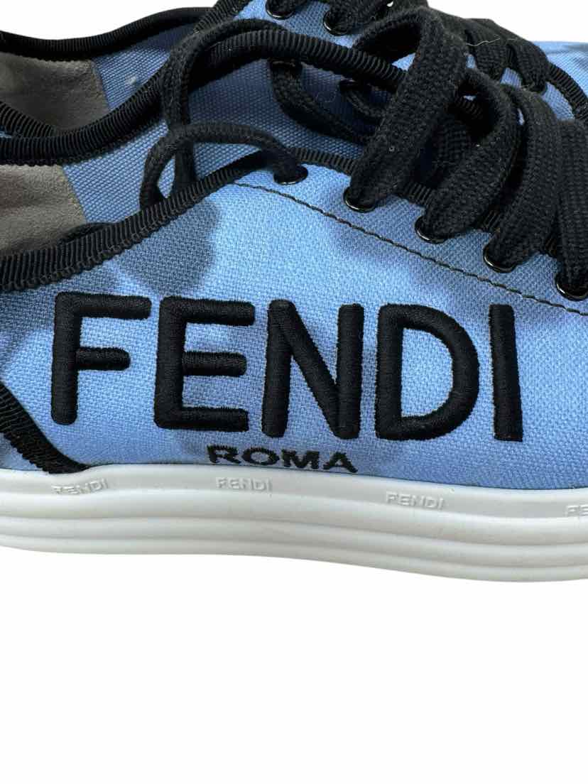 Shoe Size 5 Fendi Blue Luxury - Sneakers