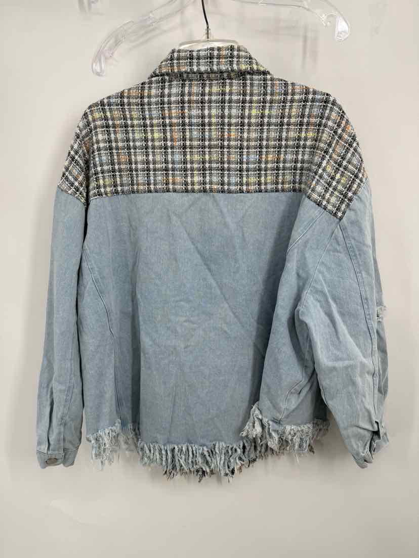 Size S Denim Tweed Jacket