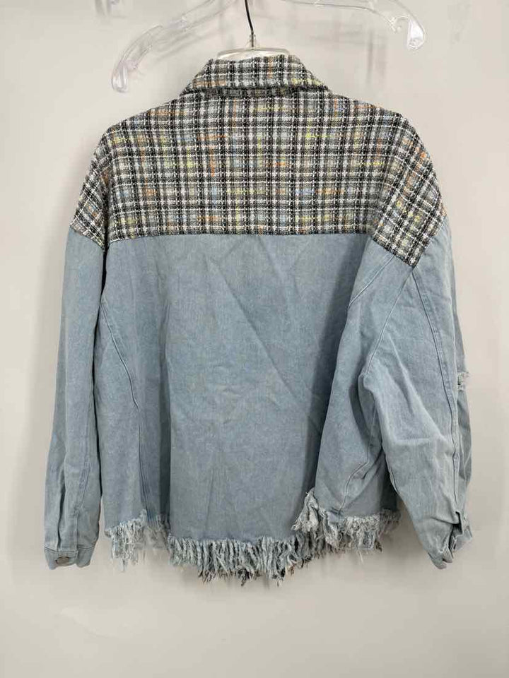 Size S Denim Tweed Jacket