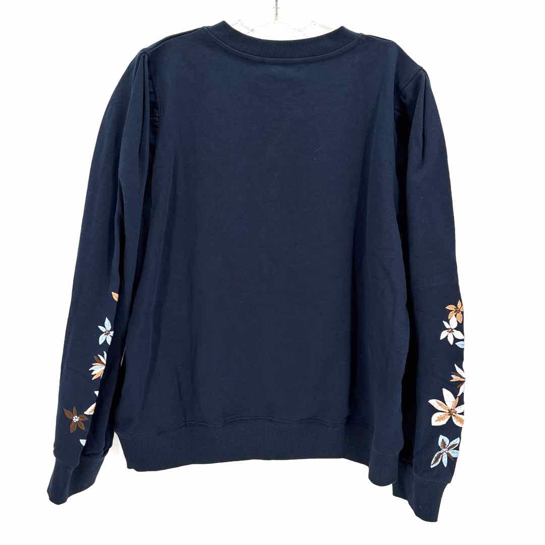 Size L DRIFTWOOD Navy Sweater