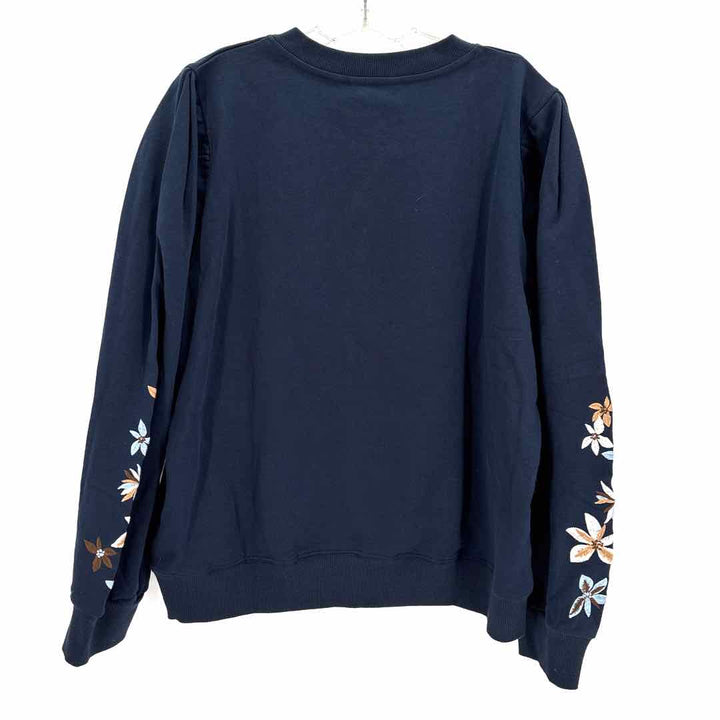 Size L DRIFTWOOD Navy Sweater