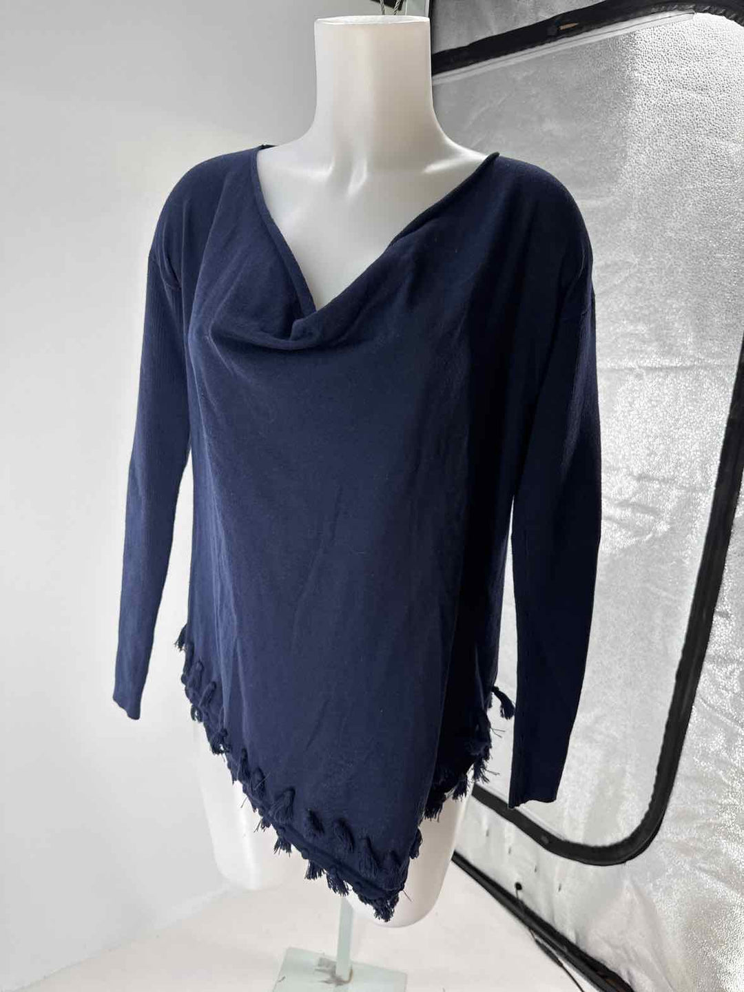 Size S Lilly Pulitzer Navy Cotton Sweater
