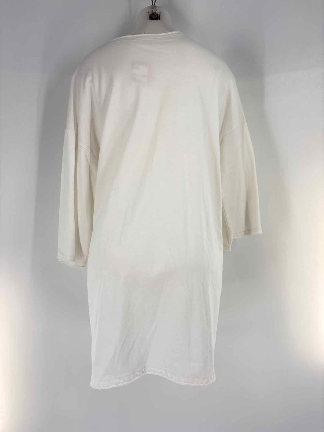 Size L Eileen Fisher White Cotton Dress
