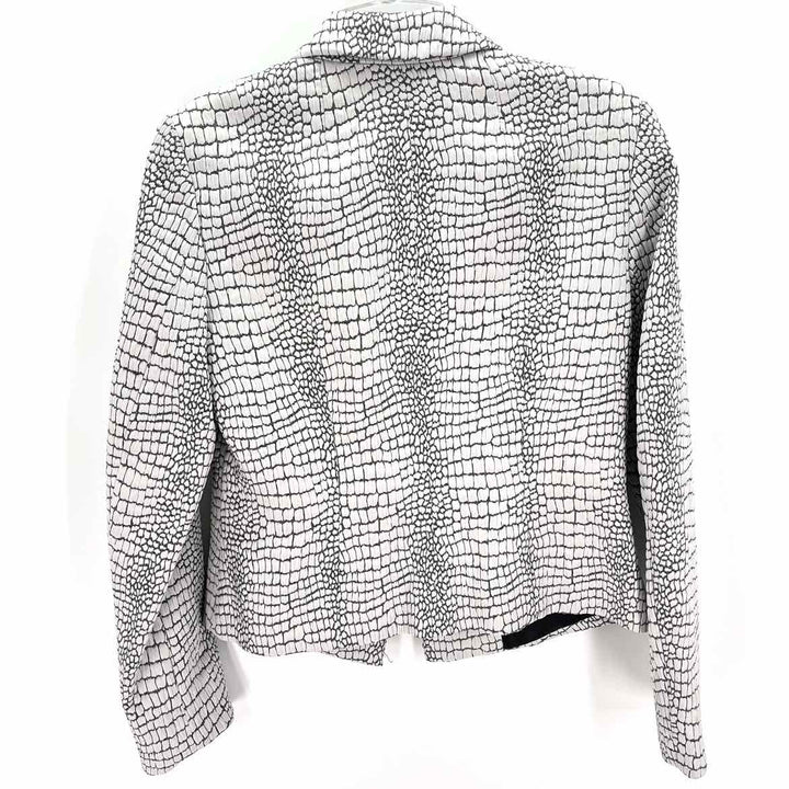 Size 6 Calvin Klein Silver Blazer