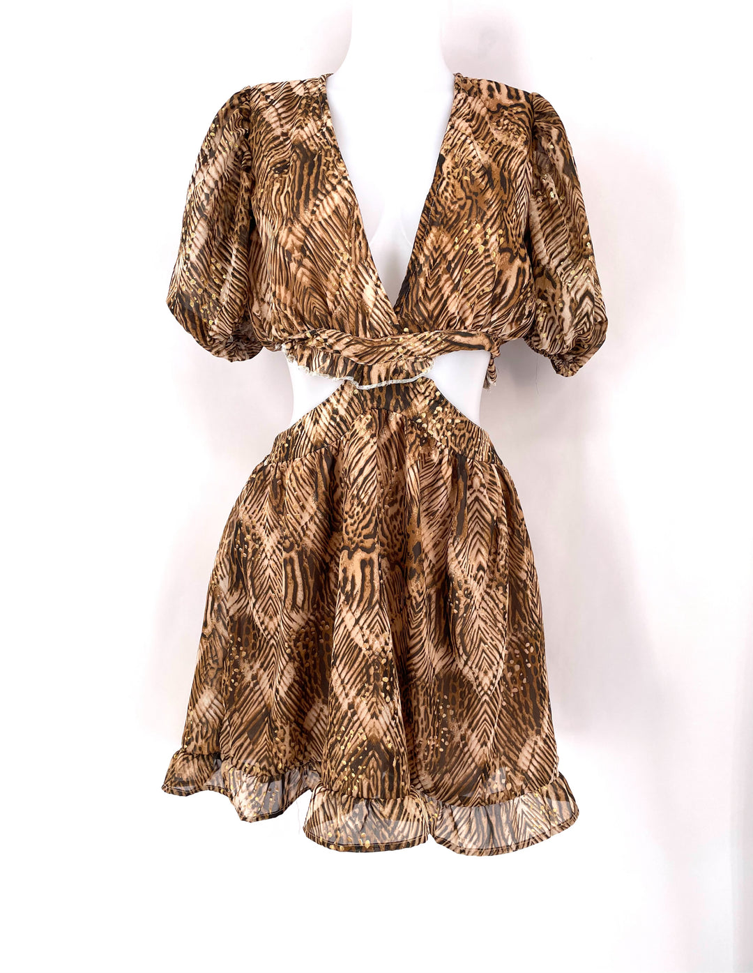 Size L Tan Dress
