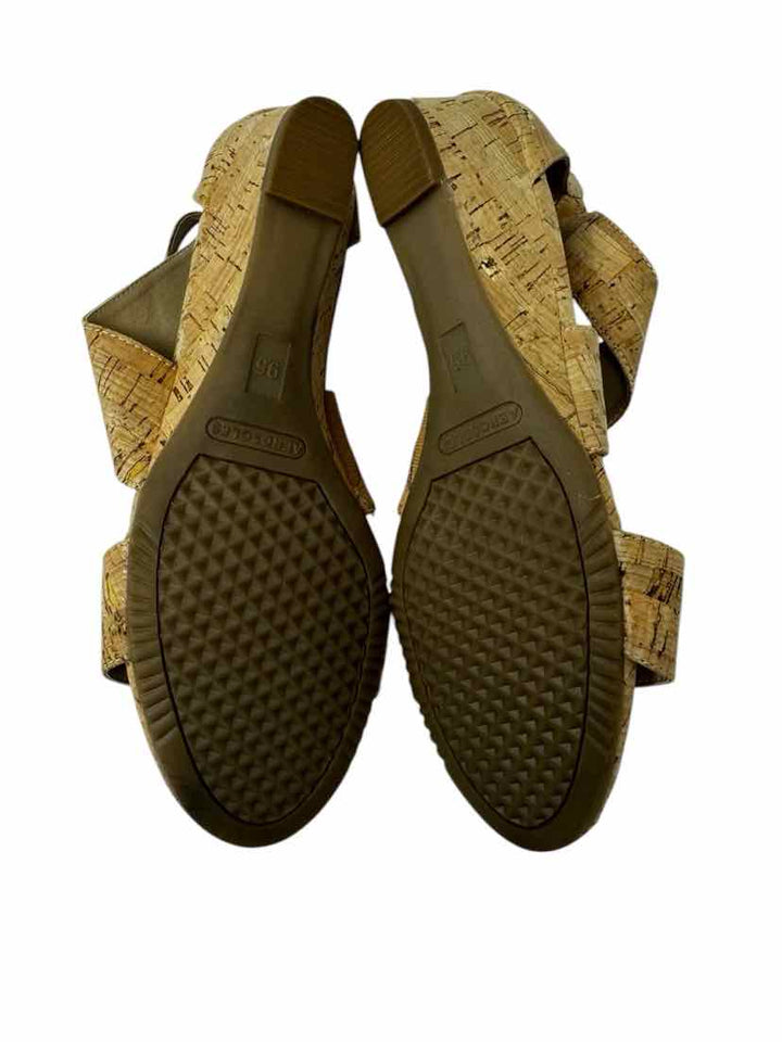 Shoe Size 9.5 AEROSOLES Tan Sandals