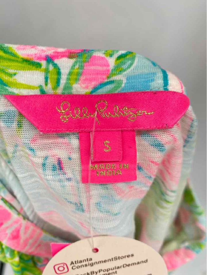 Size S Lilly Pulitzer Multi-Color Shirt