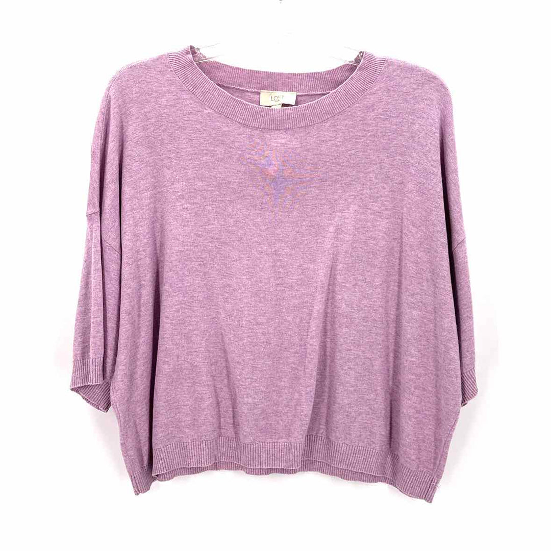 Size M LOFT Purple Sweater