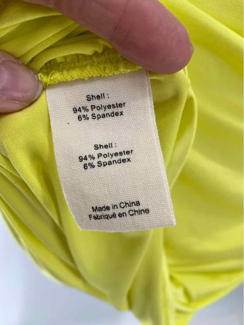 Size L Yellow Dress