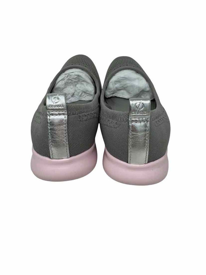 Shoe Size 8 Cole Haan Gray Knit Flats
