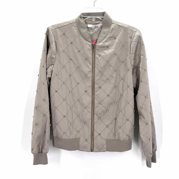 Size M WD NY Silver Jacket