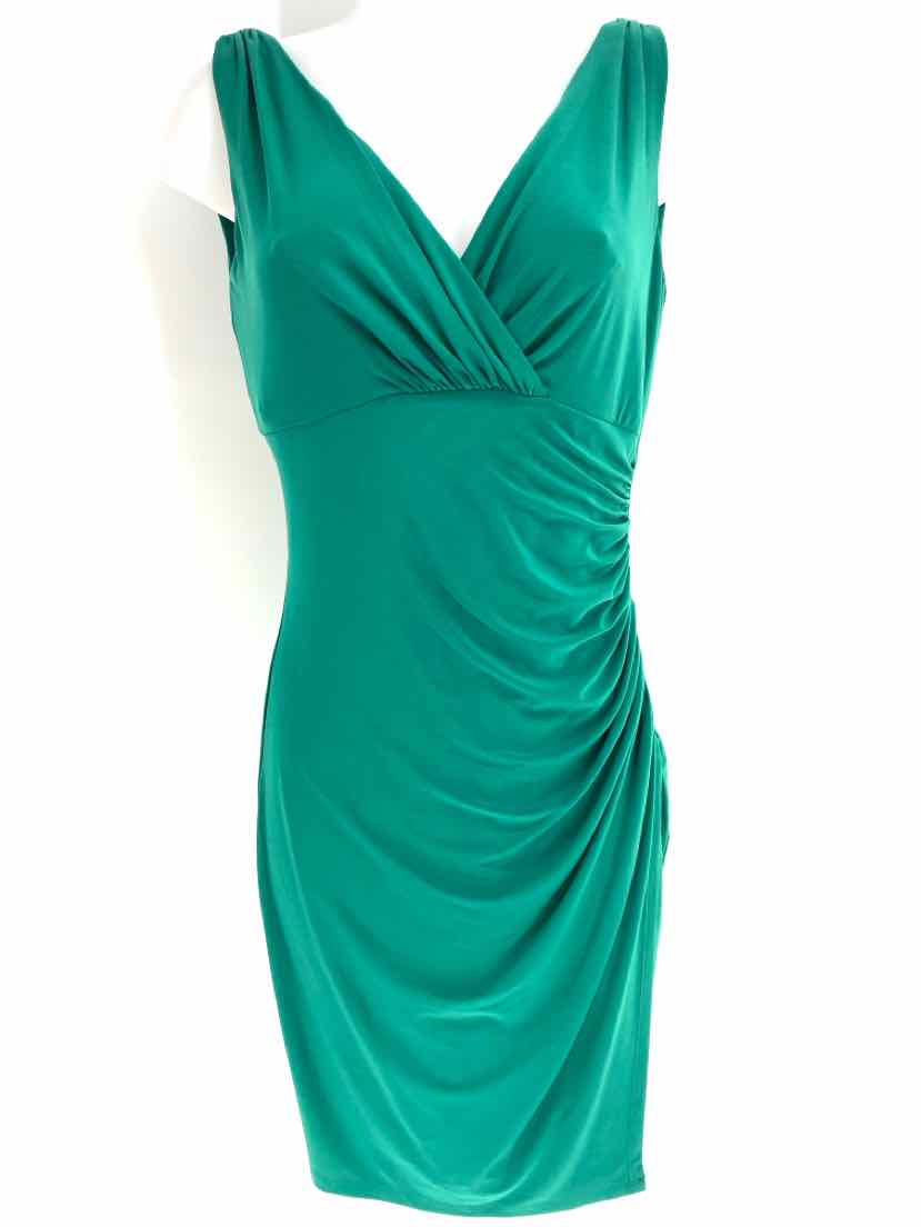 Size 6 RALPH LAUREN Green Dress