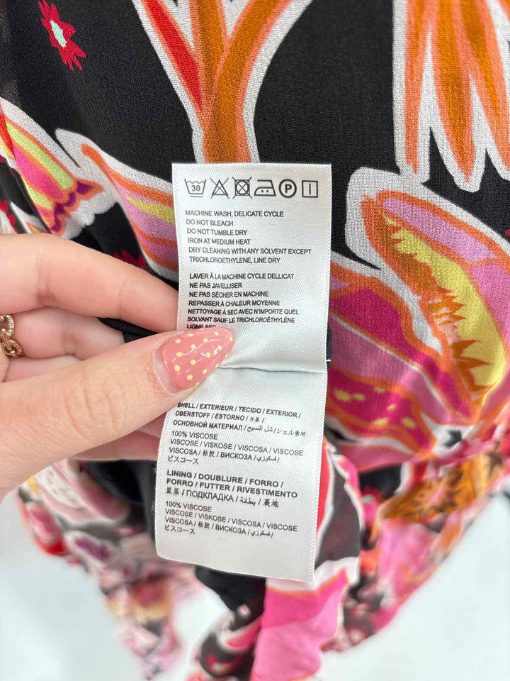 Size M FARM RIO Multi-Color Dress