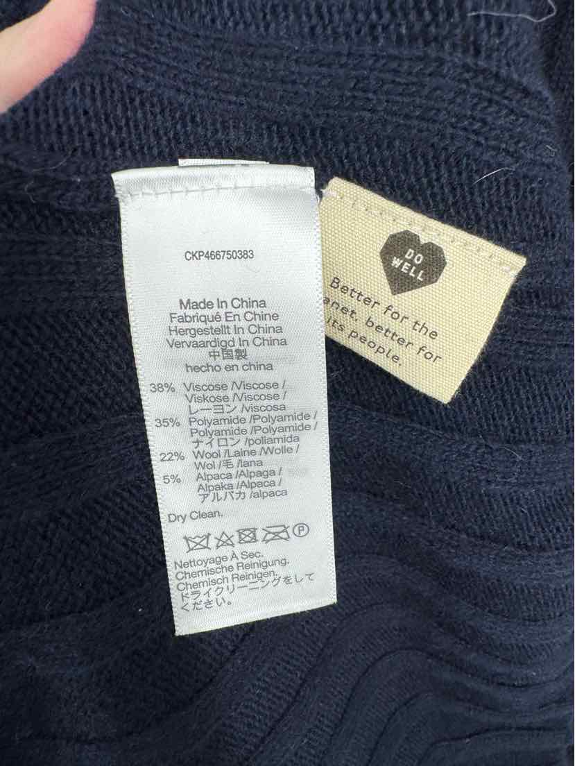 Size M MADEWELL Navy Knit Dress