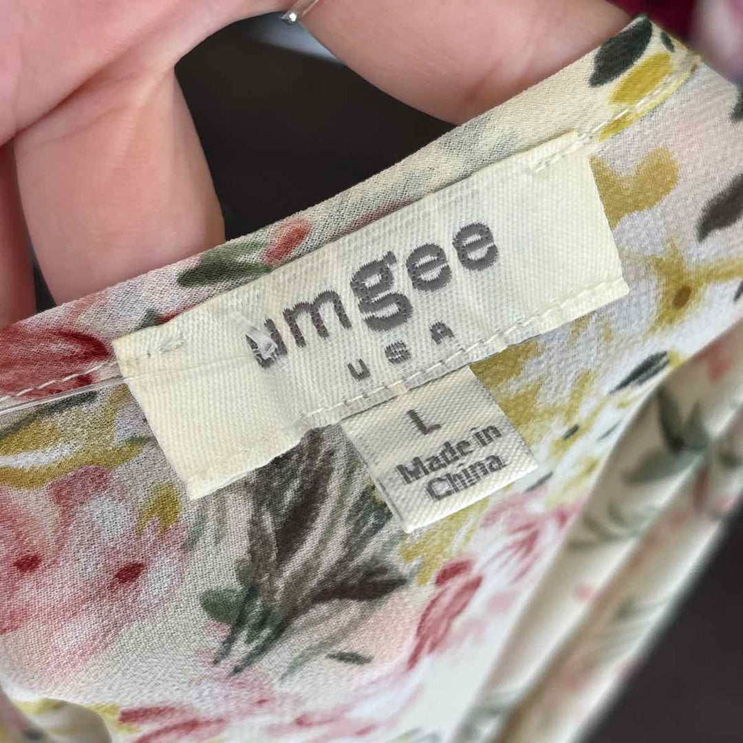 Size L Umgee Beige Shirt