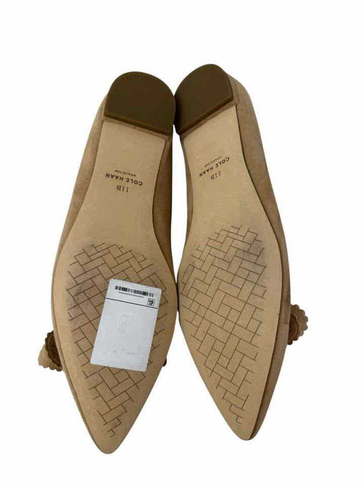 Shoe Size 11 Cole Haan Tan Suede Flats