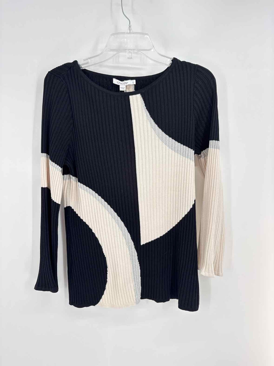 Size M Chico's Black Sweater