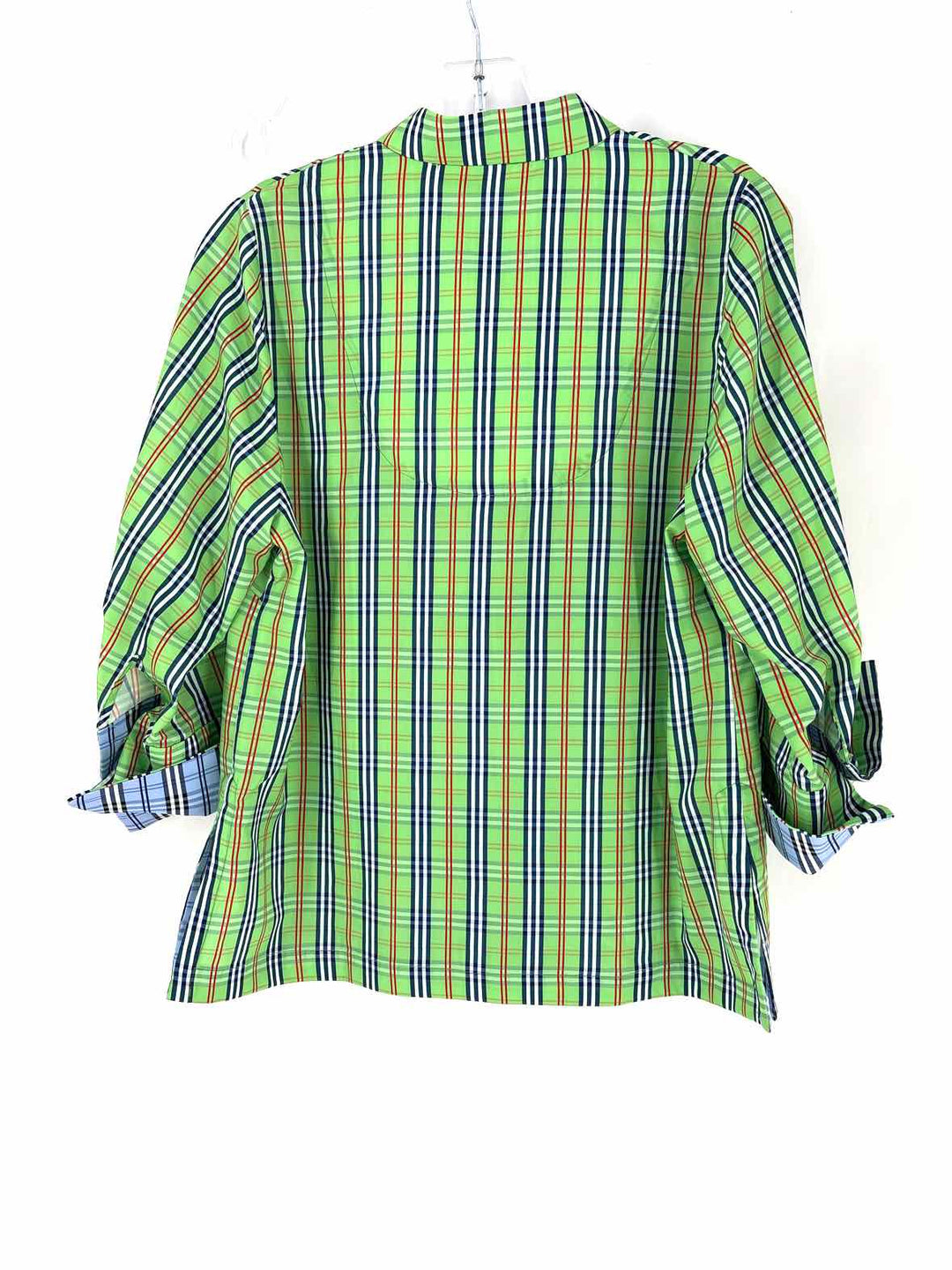 Size S Gretchen Scott Green Print Shirt