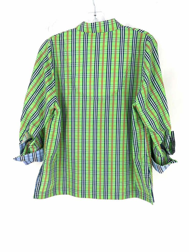 Size S Gretchen Scott Green Print Shirt