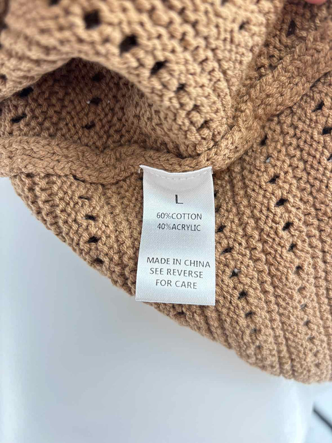 Size L WISHLIST Brown Sweater
