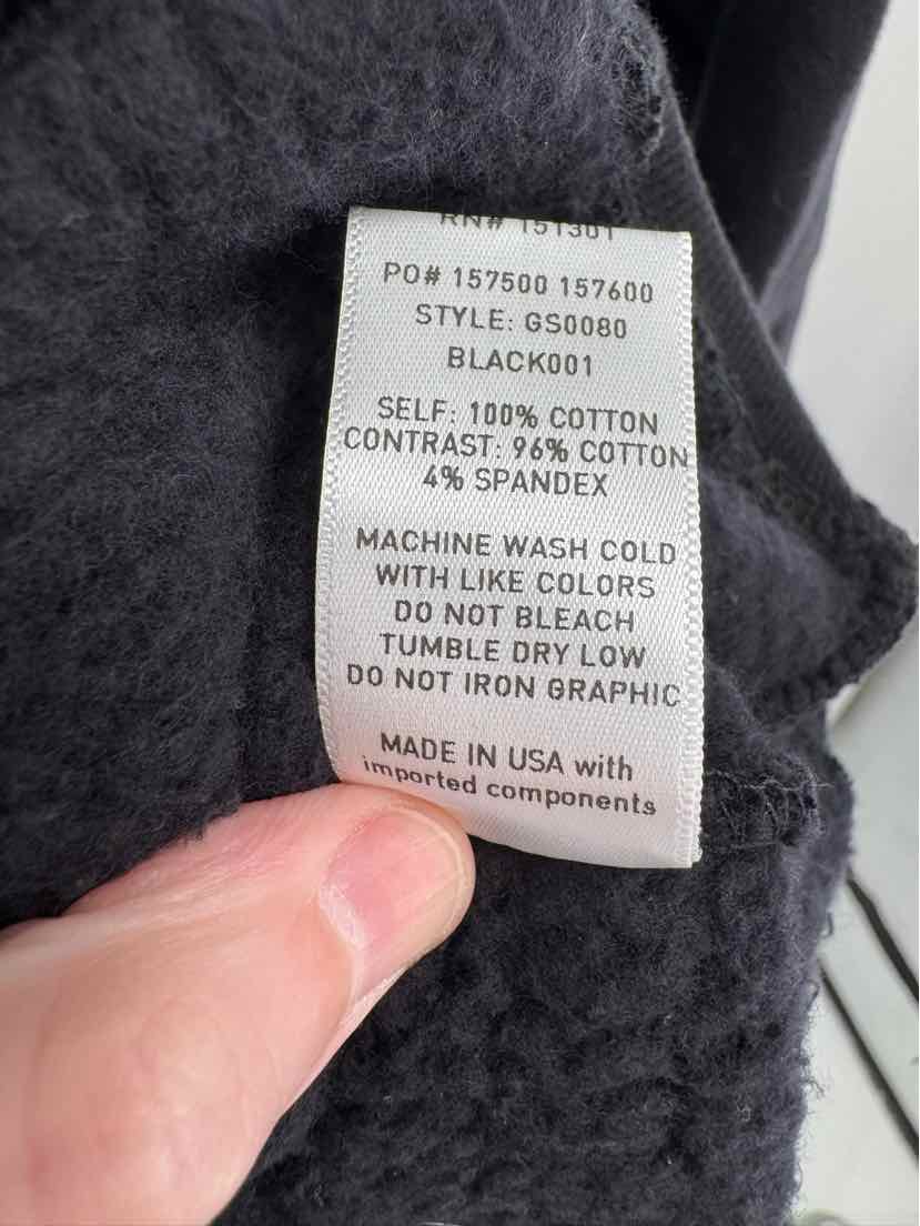 Size 2 GOOD AMERICAN Black Sweater